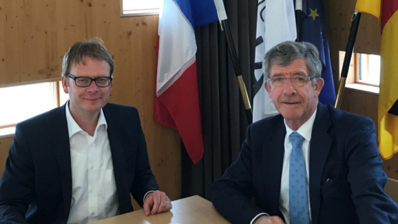 Dr. Thomas Gebhart (l.) und Frédéric Reiss (r.)