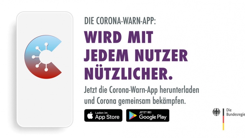 Corona-Warn-App - Wird mit jedem Nutzer nützlicher.